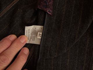 Giacca Brunello Cucinelli grigia gessata