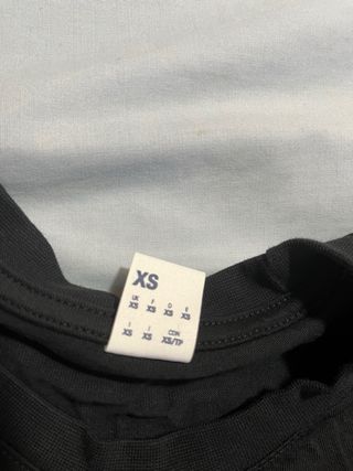 Camiseta Reebok Negra Talla XS