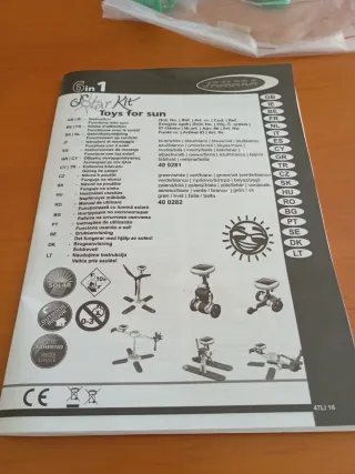 Kit Solar 6 en 1 Juguetes para el Sol