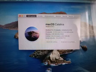 MacBook Pro 13 2012 Plata