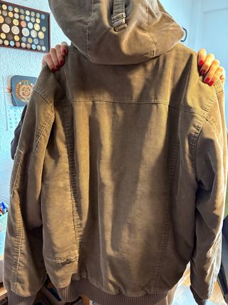 Cazadora Pull&Bear Pana Borreguito Talla XL