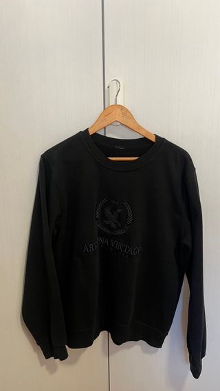 Sudadera Arizona Vintage Negra Talla M