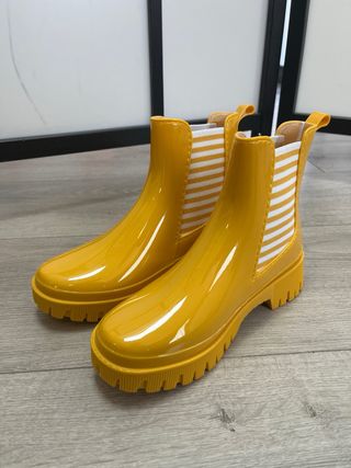 Botas de lluvia antideslizantes Talla 37 Amarillas