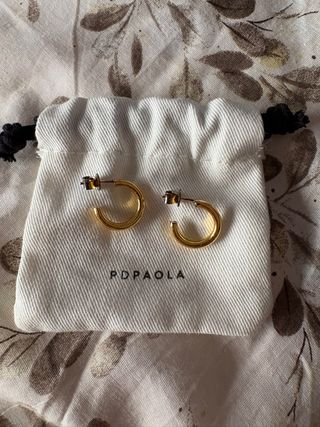 Pendientes aro dorados Pdpaola