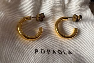 Pendientes aro dorados Pdpaola