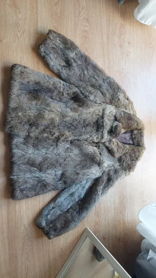 pelliccia vera vintage morbidissima