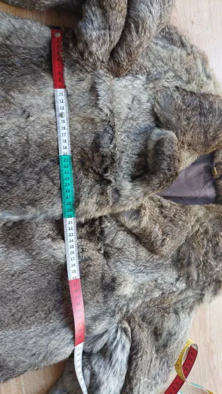 pelliccia vera vintage morbidissima