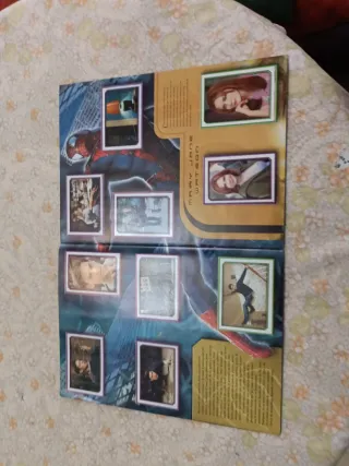 Álbum Cromos Spiderman Merlín Completo