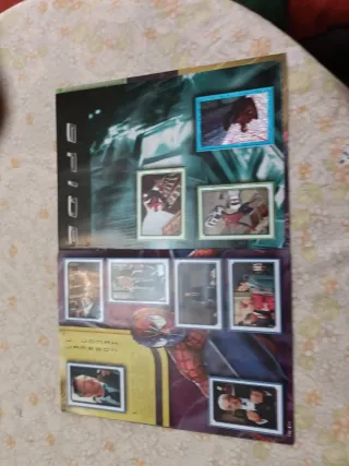 Álbum Cromos Spiderman Merlín Completo
