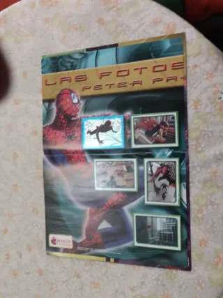 Álbum Cromos Spiderman Merlín Completo