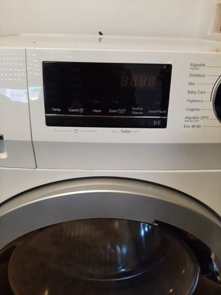 Lavadora Haier inverter.