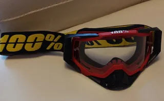 Gafas MX/MTB Rojas y Negras