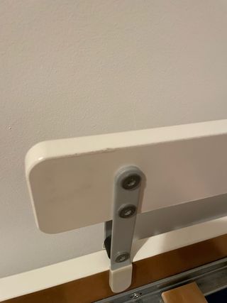 Cama infantil blanca Ikea