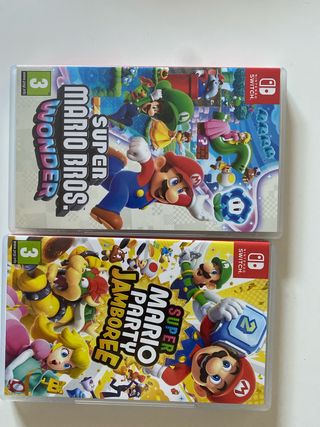 Nintendo Switch: Super Mario Bros. Wonder y Super