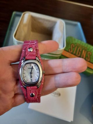 Reloj Fossil Correa Rosa Fucsia nuevo
