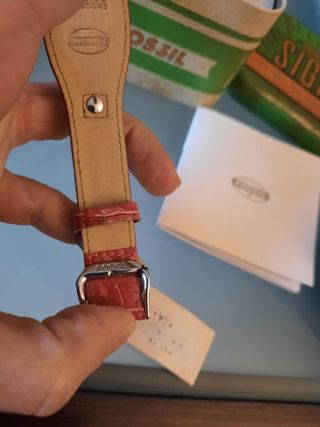 Reloj Fossil Correa Rosa Fucsia nuevo