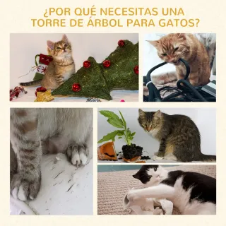 Árbol Rascador para Gatos Grande