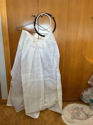 Vestido de Novia Cola Larga y Cancán