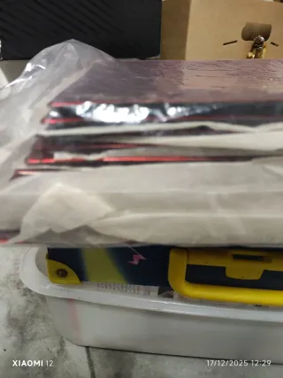 Sottopiatti rossi natalizi