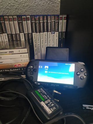 Consola Sony PSP Street E1004 Negra PAL