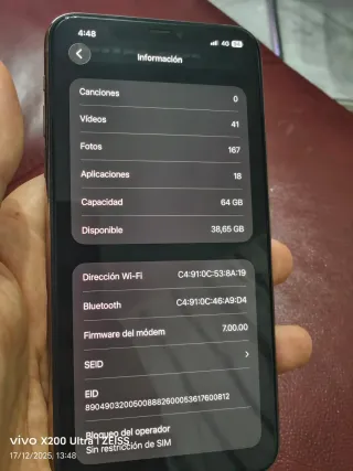 iPhone 11 Pro Max 64GB Dorado