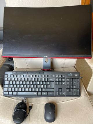 Monitor Gaming Curvo AOC C27G2Z3/BK Full HD 27