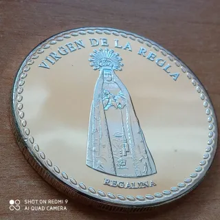 7 Monedas/Medallas Virgen