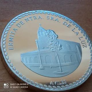 7 Monedas/Medallas Virgen