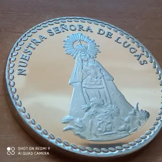 7 Monedas/Medallas Virgen