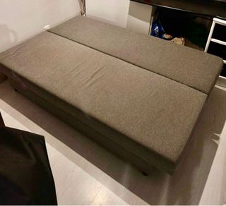Sofá Cama 3 Plazas Gris IKEA