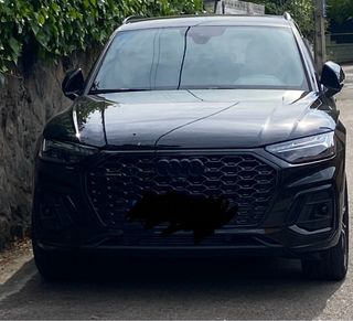 Dos Faros Audi Q7 reparados.