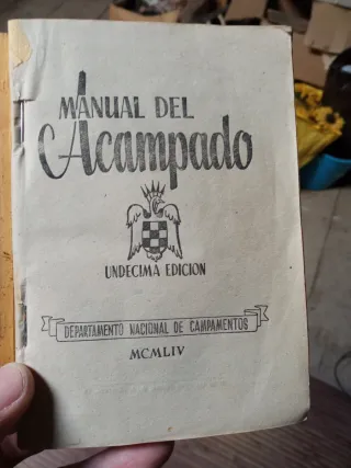Manual del Acampado 1954