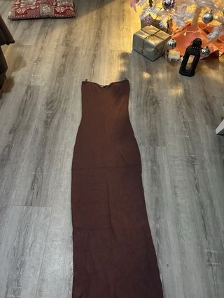 Vestido negro lentejuelas fiesta sin uso