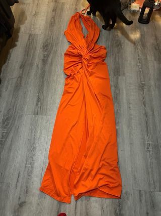 Vestido negro lentejuelas fiesta sin uso