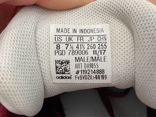 Zapatillas Adidas VL Court Rojo Granate