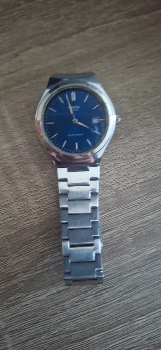 Reloj Casio Hombre Esfera Azul Acero