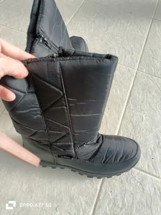 Botas de nieve mujer talla 38-39 negras