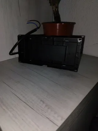 Foco Solar LED Blanco y negro