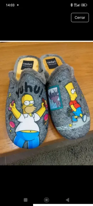 Zapatillas de casa Hombre The Simpsons
