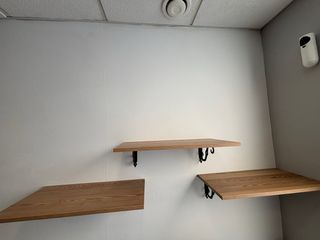 Lote 3 Estanterías Madera y Metal