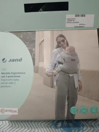 Mochila ergonómica Jane gris