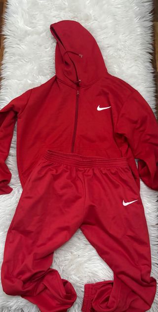 Conjunto Deportivo Nike Rojo