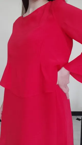 Vestido manga Talla S