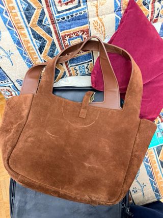 Bolso YSL Marrón Suede