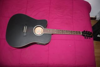 Guitarra Electroacústica Zurda Vangoa