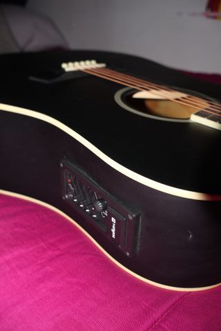 Guitarra Electroacústica Zurda Vangoa