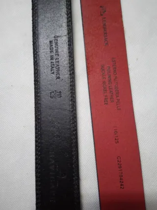 Set 2 Cinture Uomo Navigare Sportive.