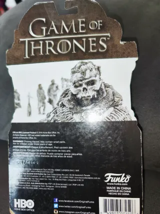 Figura Juego Tronos Rattleshirt 10cm