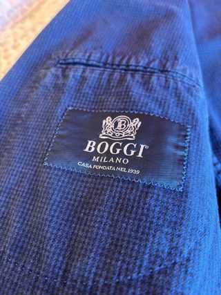 Boggi Milano Blazer Azul Hombre