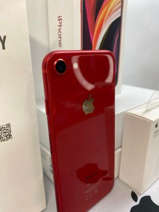 IPHONE SE 2020 ROJO IMPOLUTO ORIGINAL GARANTÍA